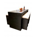 9 Piece Outdoor Bar Setting TC-005 ( One Table & Eight Chairs)